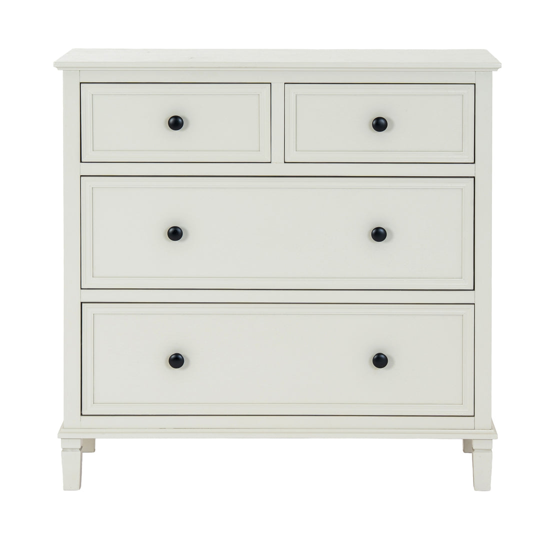 Belmont Collection 4 Drawer Chest White 24342