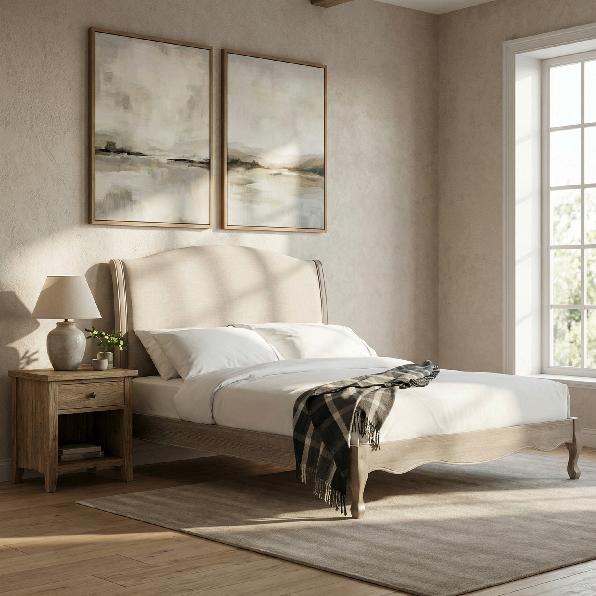 Camille 180cm Super King Bed CAM303 - Havenheim Furniture