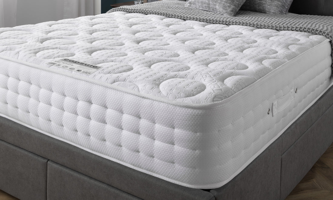 Capsule Gel Luxury Mattress 150cm King - White MAT067 - Havenheim Furniture