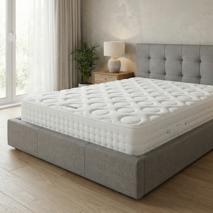 Capsule Gel Luxury Mattress 150cm King - White MAT067 - Havenheim Furniture