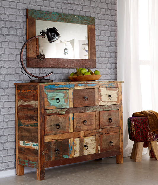 Coastal 9 Drawer Chest Solid Wood CS19 - Havenheim Furniture