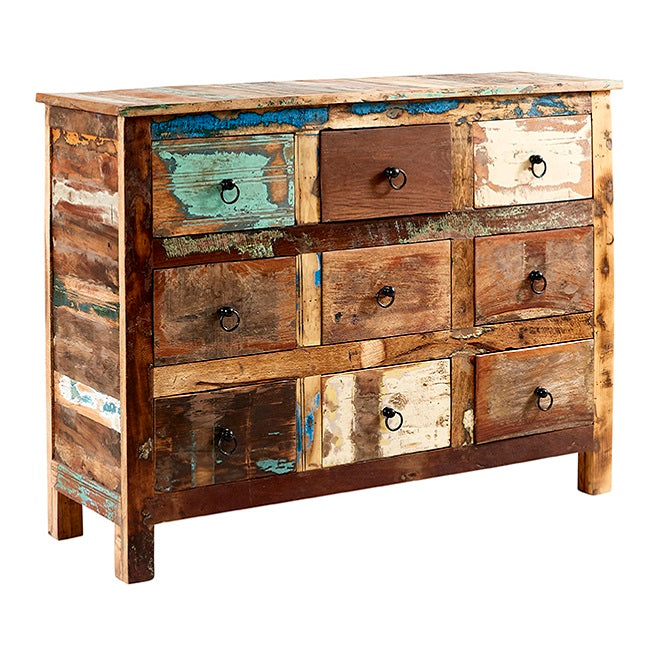 Coastal 9 Drawer Chest Solid Wood CS19 - Havenheim Furniture