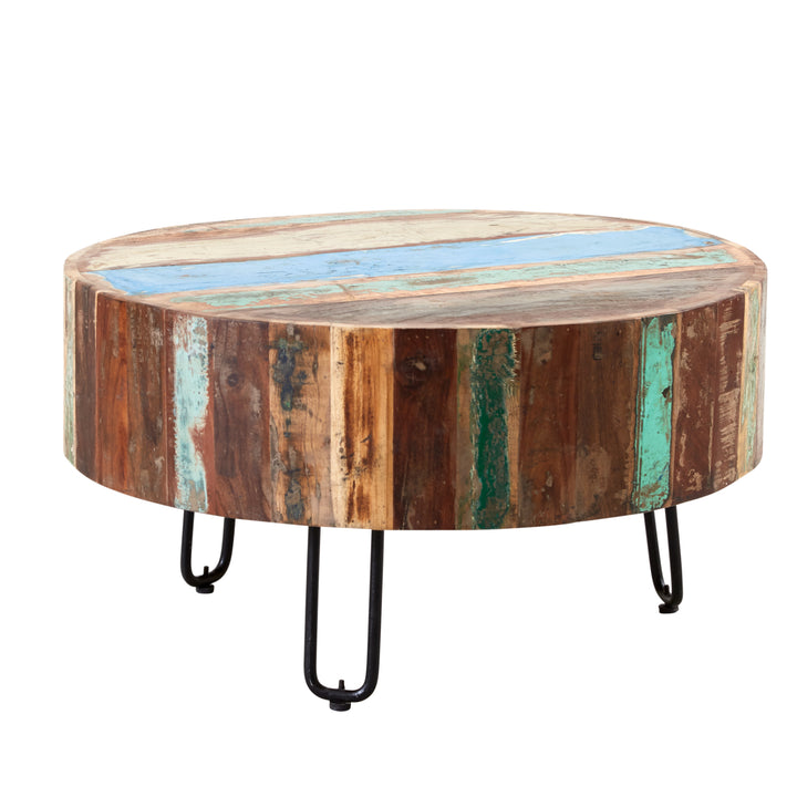 Coastal Drum Coffee Table CS23 - Havenheim Furniture