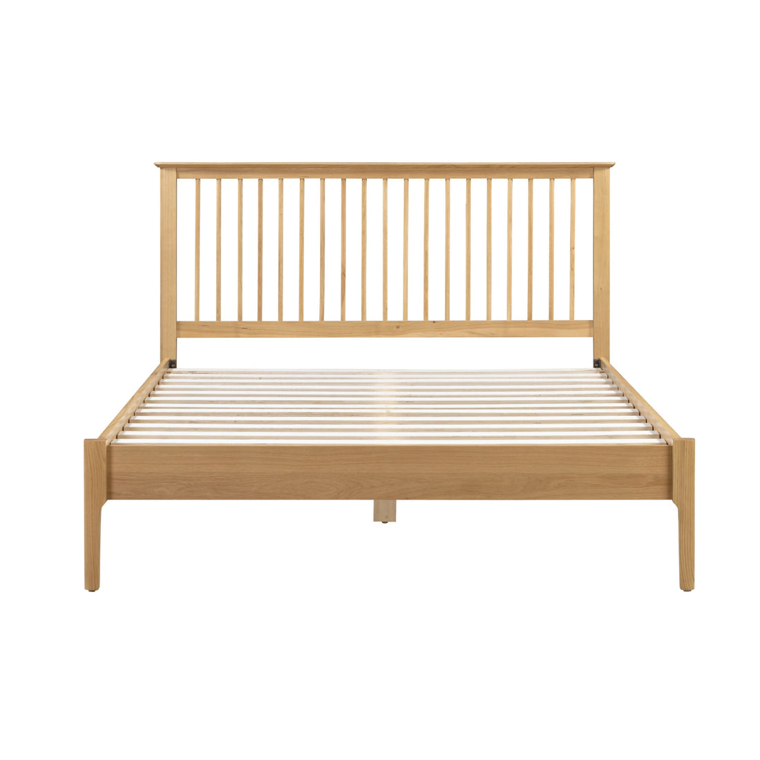 Cotswold King Size 150cm Bed Solid Oak and Oak Veneer COT106 - Havenheim Furniture