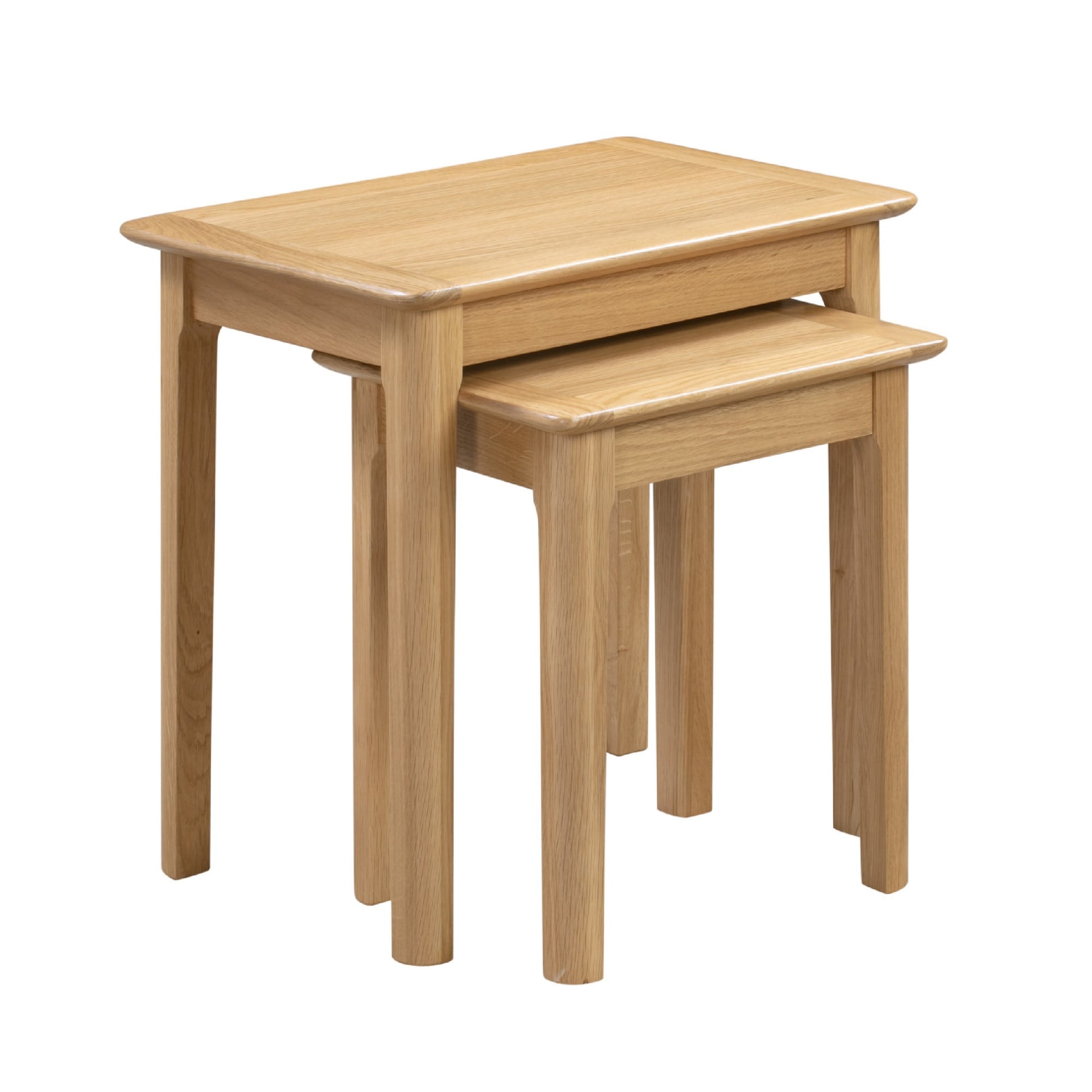 Cotswold Nest Of 2 Tables Solid Oak & Oak Veneers COT110 - Havenheim Furniture