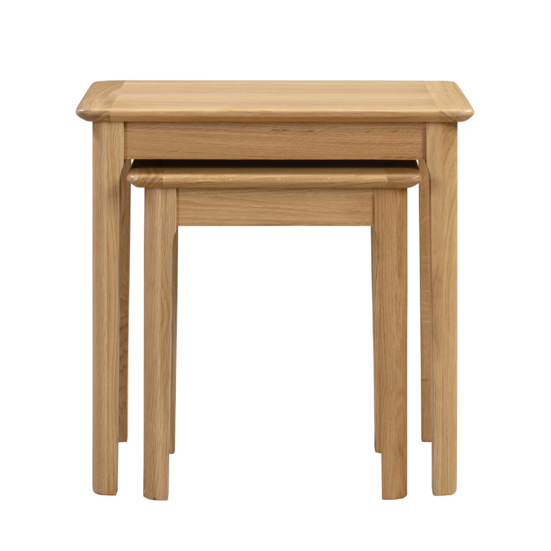 Cotswold Nest Of 2 Tables Solid Oak & Oak Veneers COT110 - Havenheim Furniture