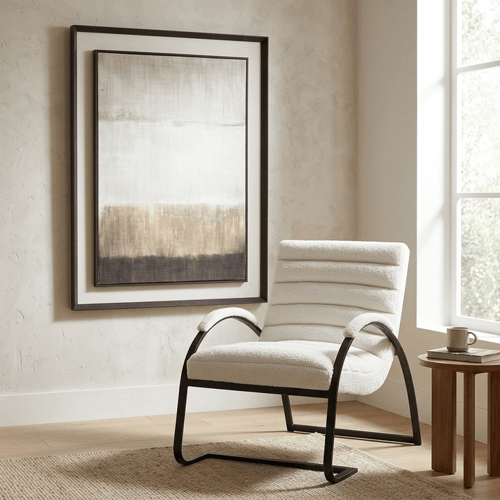 Extra Large Moderno Painting On Linen Mounted In Frame 23797 - Havenheim Furniture