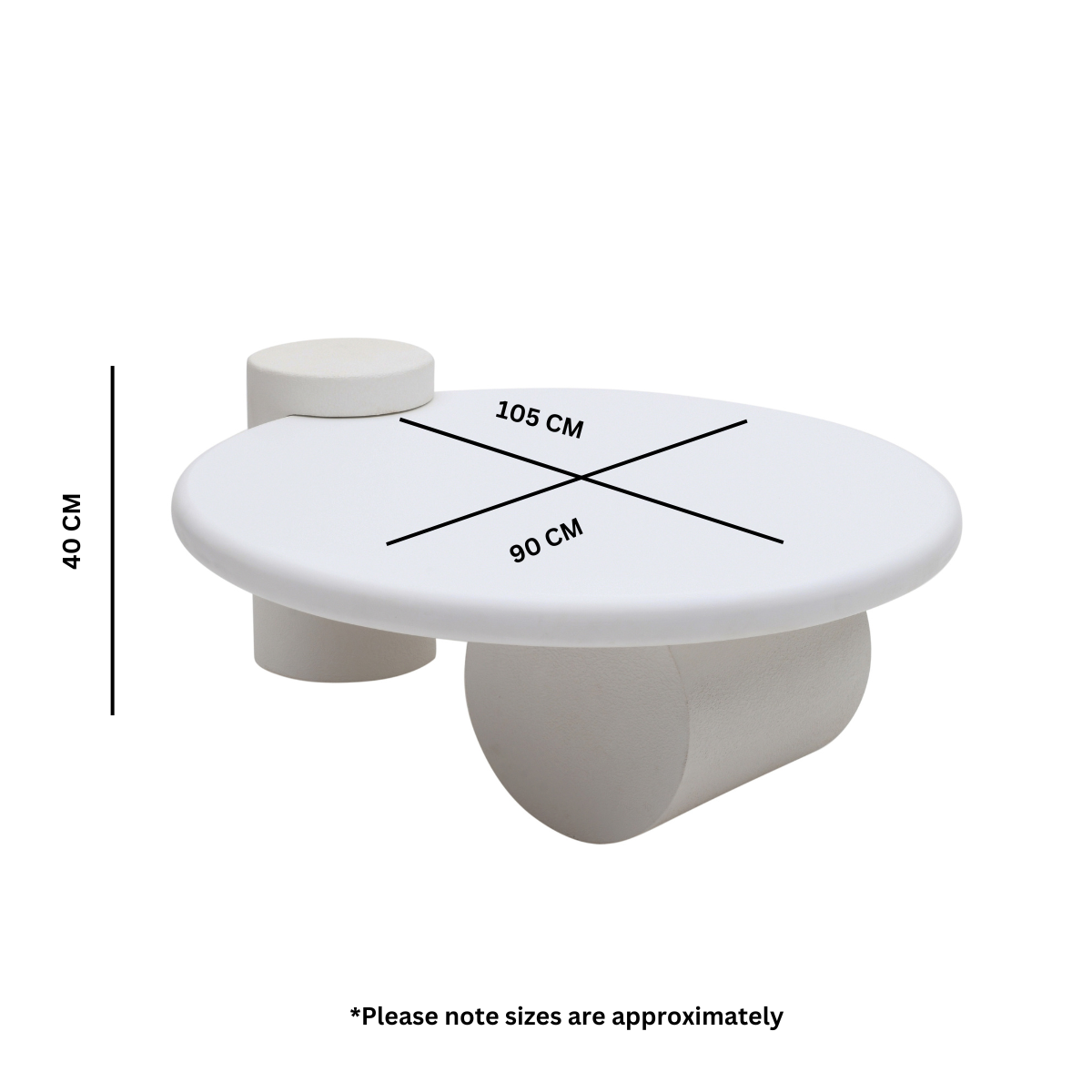 Geo Modern Abstract Coffee Table GE05 - Havenheim Furniture