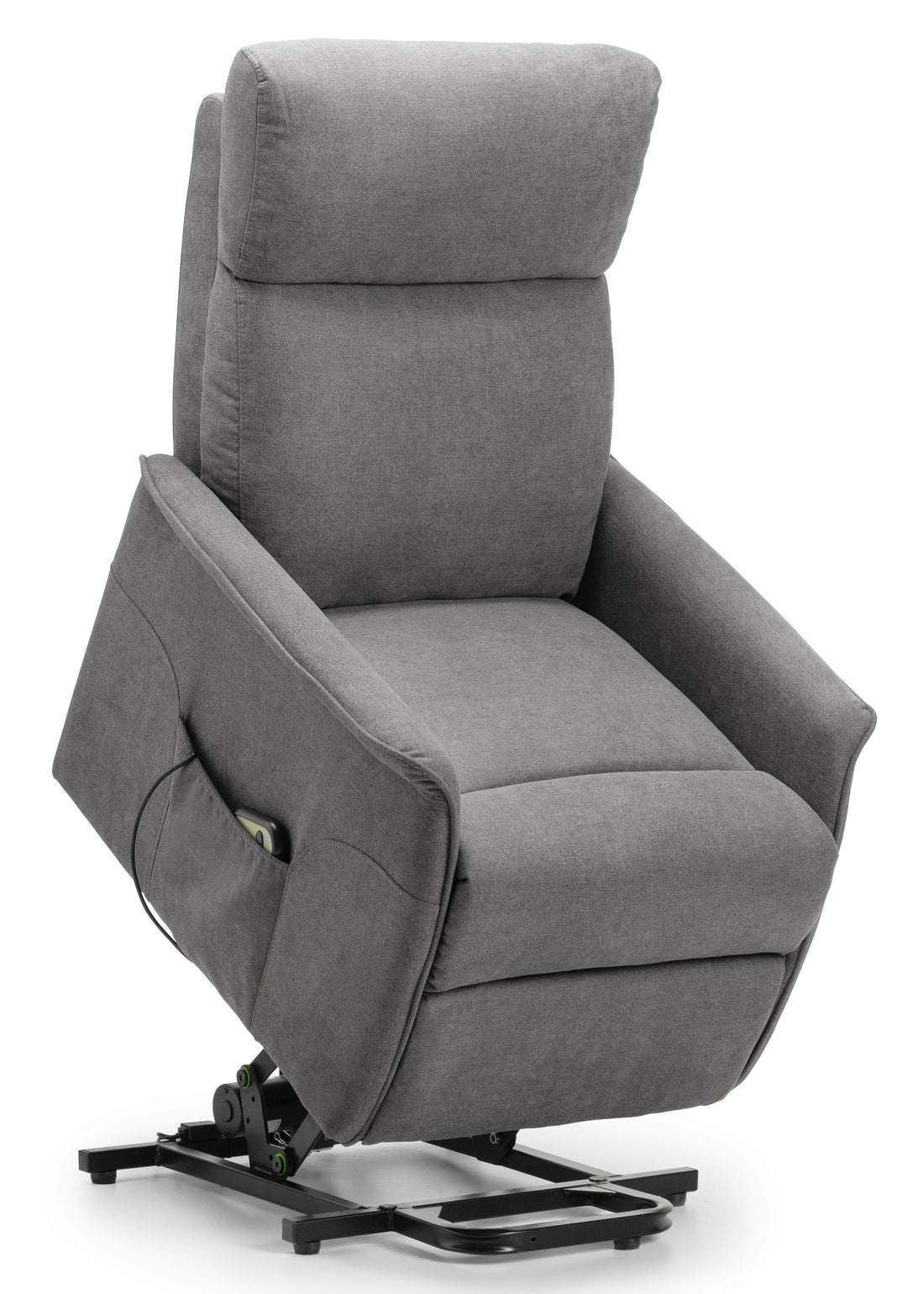 Helena Rise & Recline Chair - Charcoal Fabric HEL101 - Havenheim Furniture