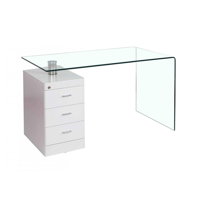 Hornet Desk with 3 Drawers - Havenheim Furniture