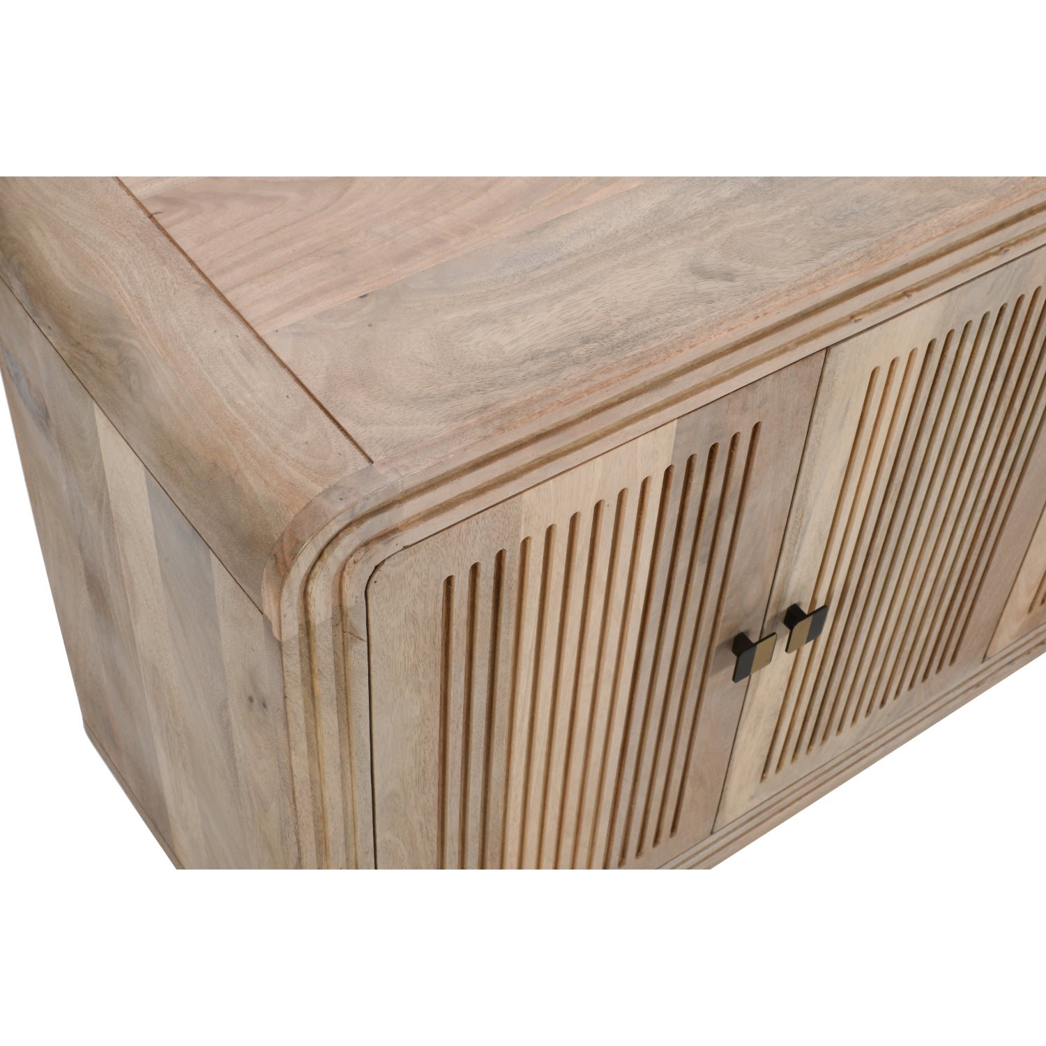 Hudson Carved Mango Wood 4 Doors Large Sideboard RG02 - Havenheim Furniture