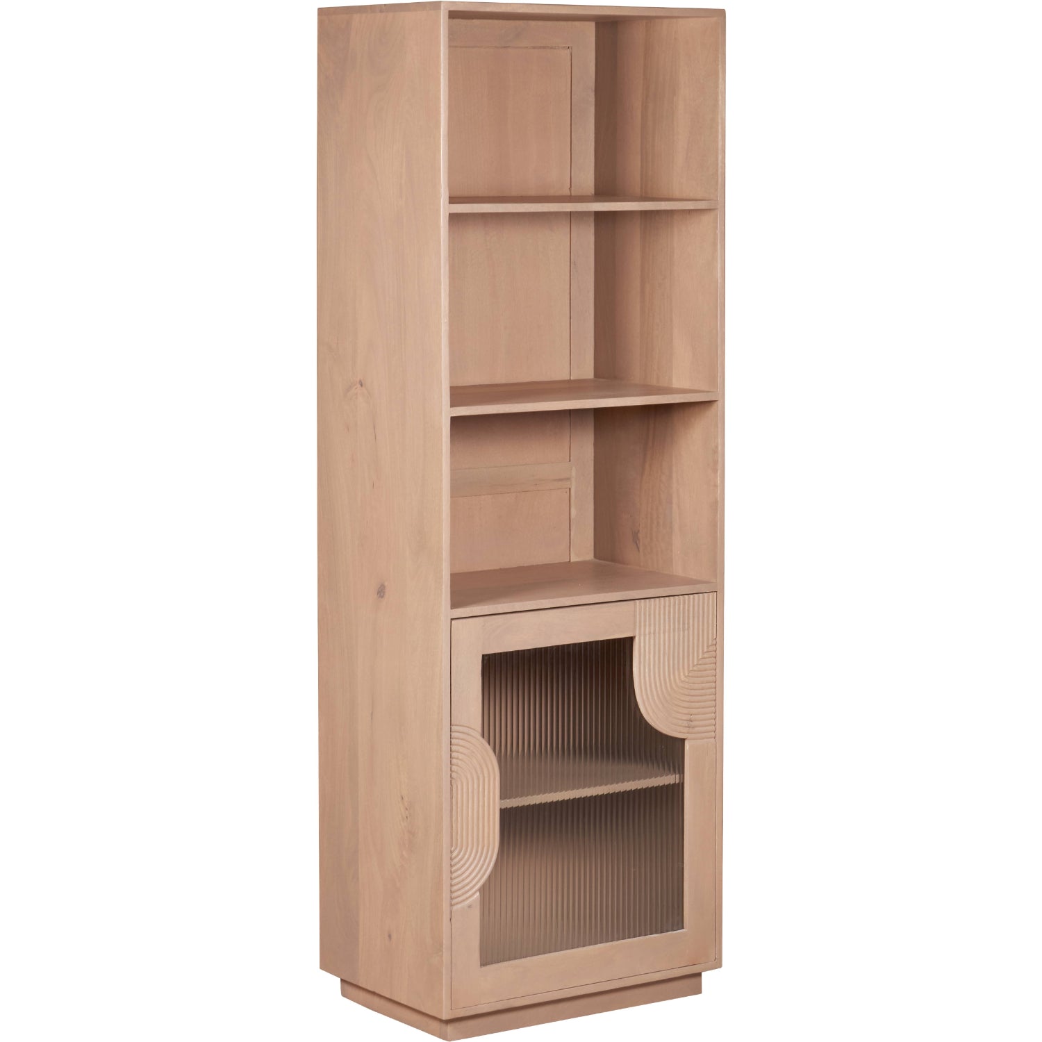 Indus Solid Wood Bookcase IND07 - Havenheim Furniture