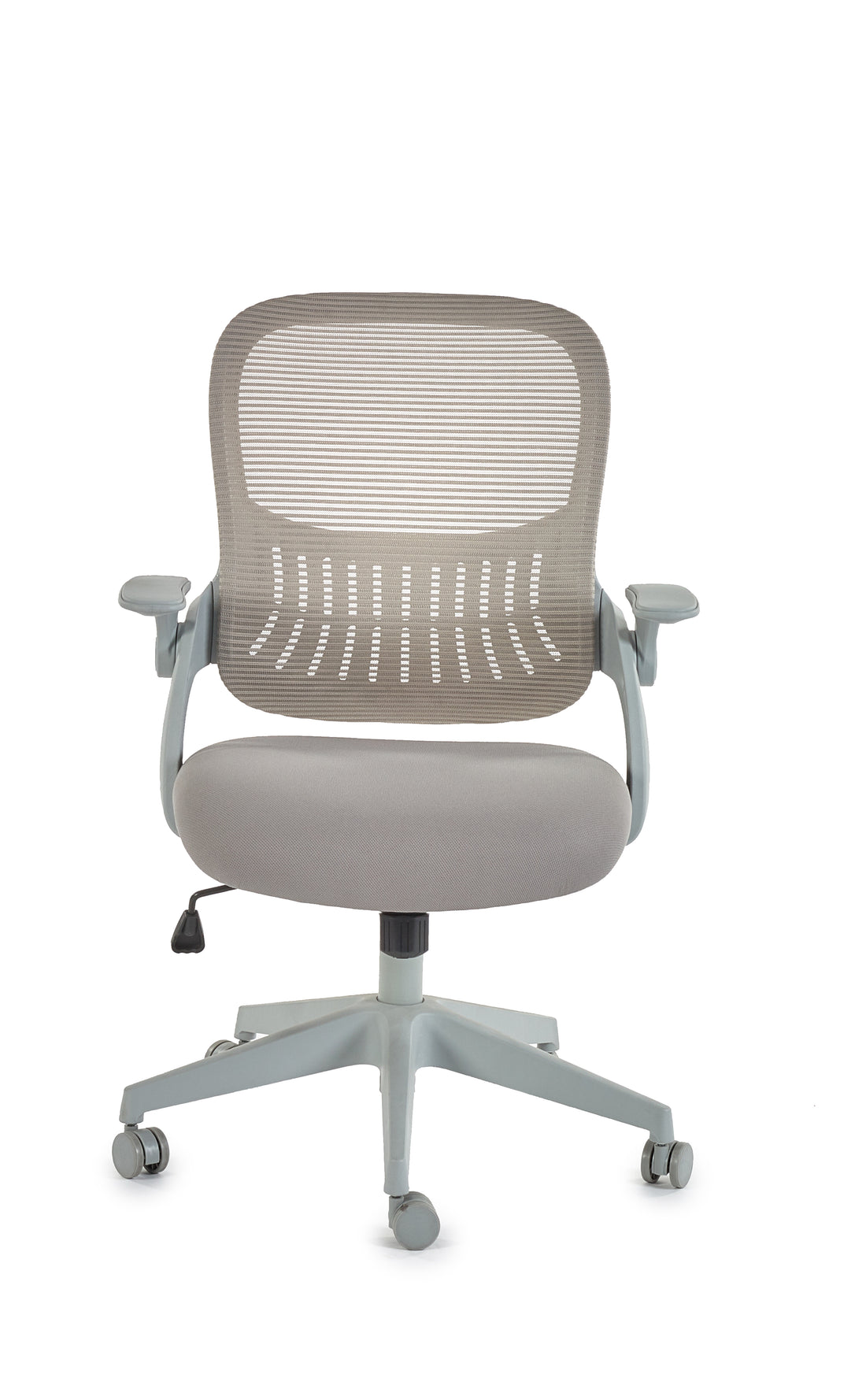 Juno Office Chair Grey Frame Grey Mesh JUN001 - Havenheim Furniture