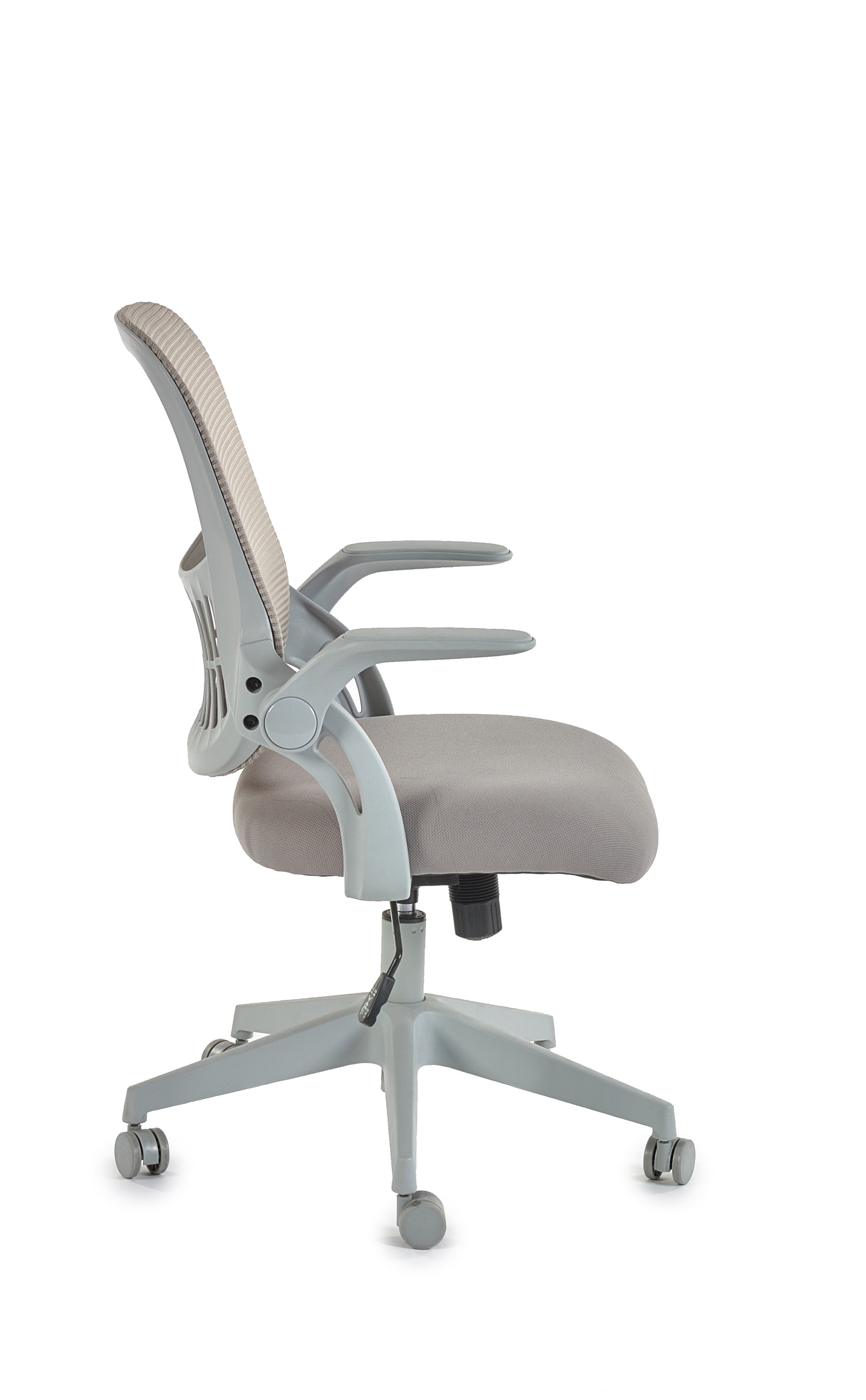 Juno Office Chair Grey Frame Grey Mesh JUN001 - Havenheim Furniture
