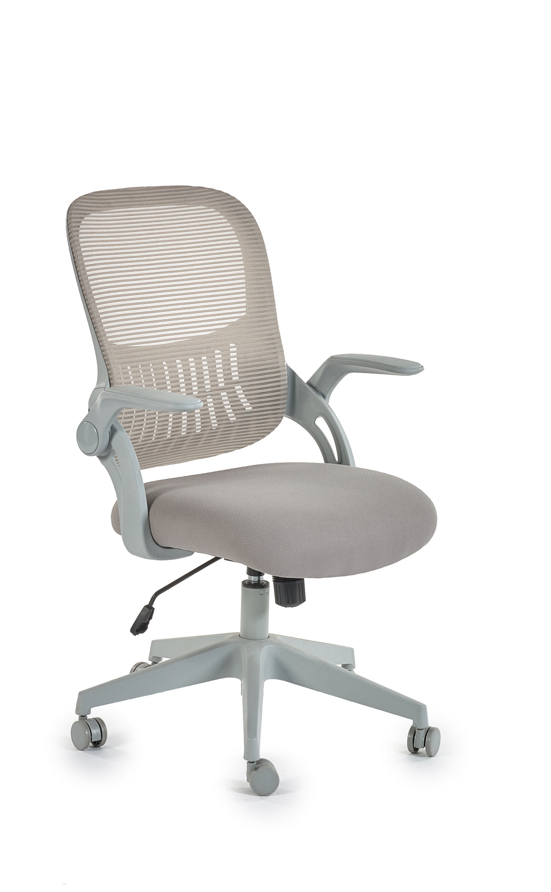 Juno Office Chair Grey Frame Grey Mesh JUN001 - Havenheim Furniture