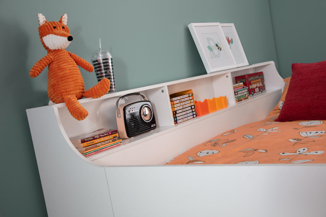 Jupiter Midsleeper White JUP101 - Havenheim Furniture