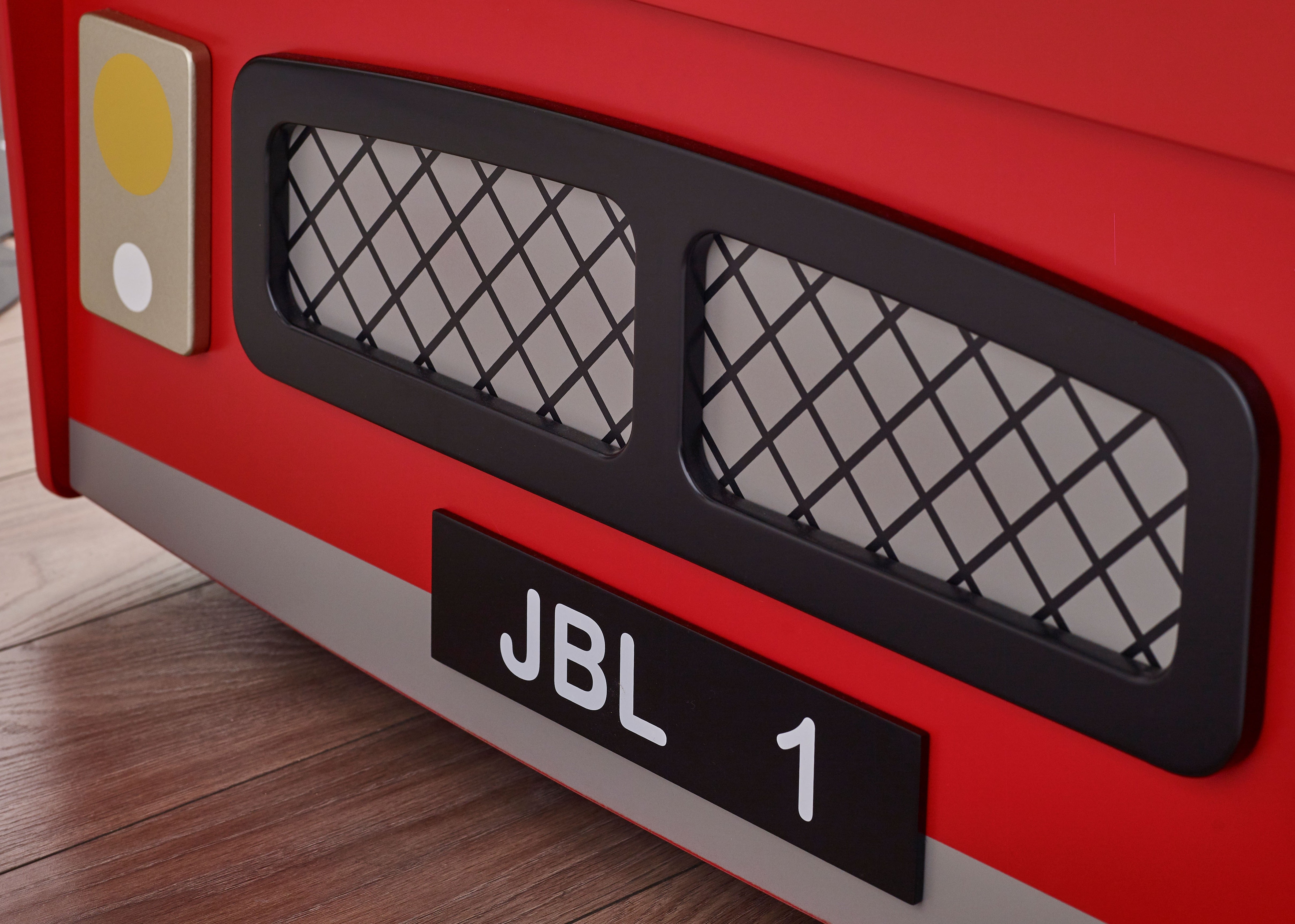 London Bus Bunk Bed 90cm Single - Red LON001 - Havenheim Furniture