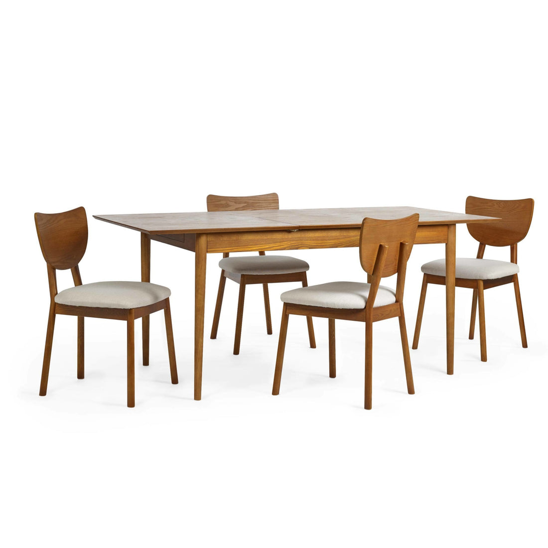 Lowry Extending Dining Table With 2 Drawers LOW001 - Havenheim Furniture