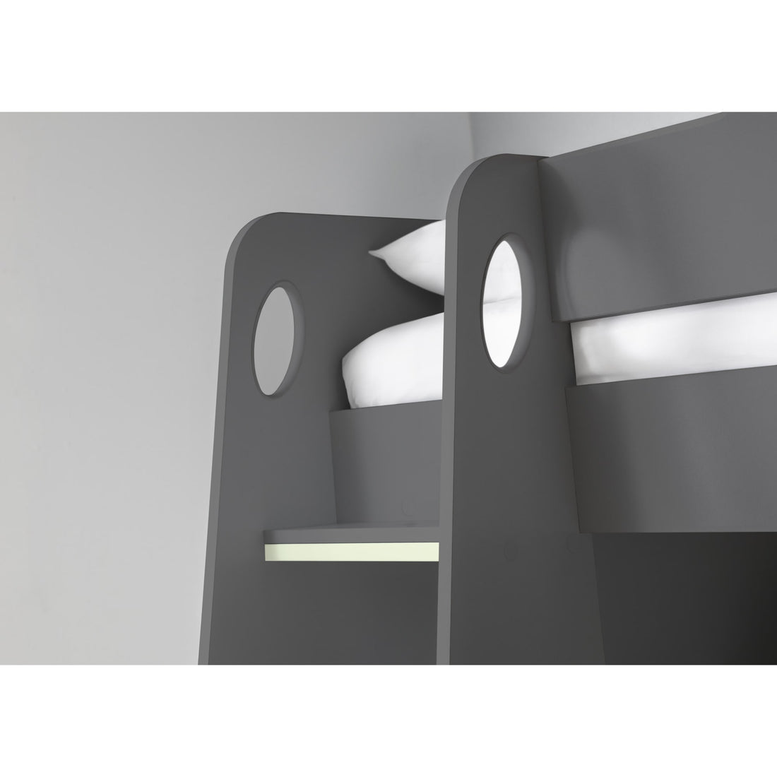 Nebula Gaming Bed with Desk - Anthracite Wood & Particle Board NEB001