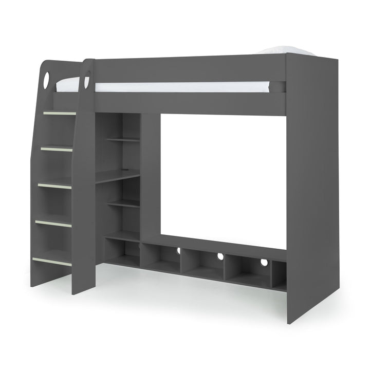 Nebula Gaming Bed with Desk - Anthracite Wood & Particle Board NEB001