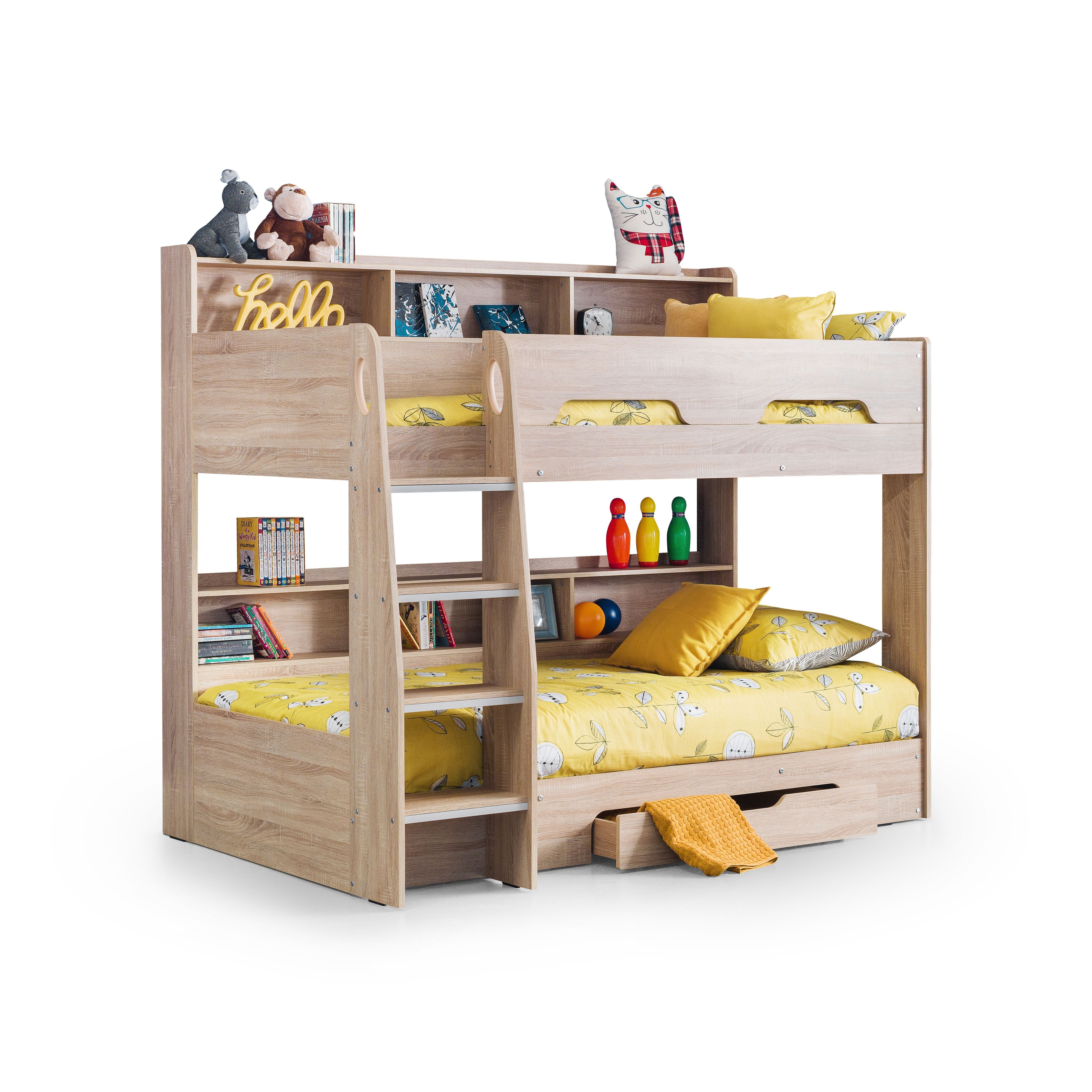 ORION SONOMA OAK BUNKBED Chipboard ORI001 - Havenheim Furniture