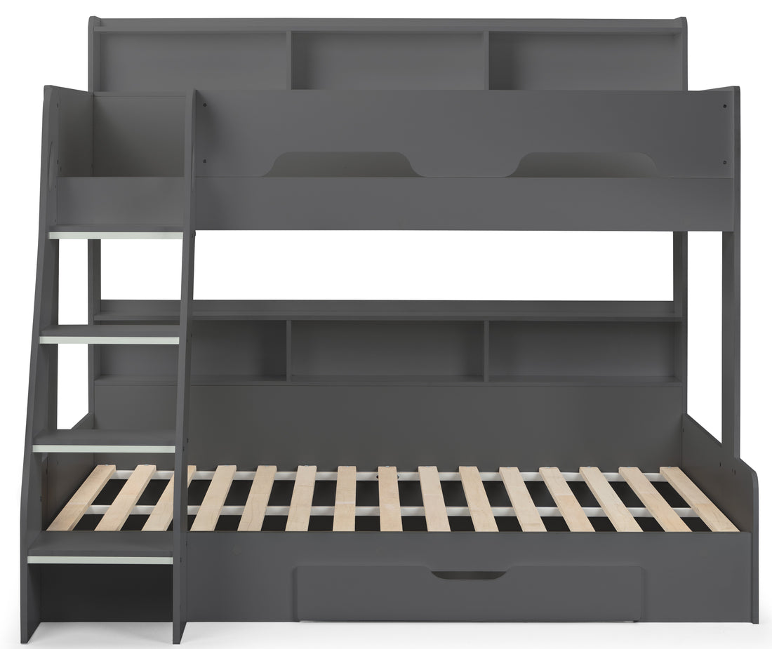 ORION TRIPLE SLEEPER - ANTHRACITE Chipboard ORI502 - Havenheim Furniture
