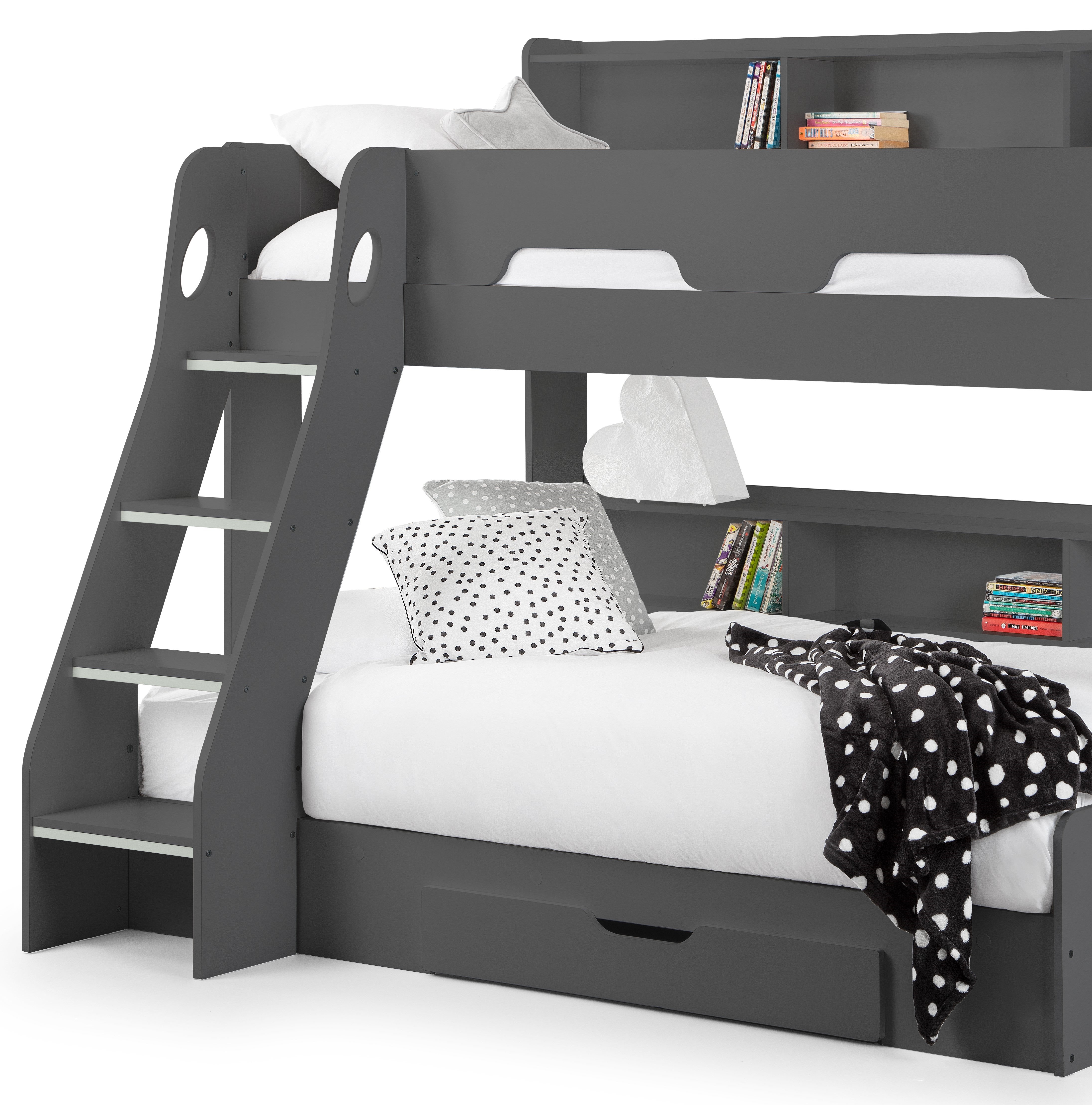 Orion Triple Sleeper - Anthracite ORI502 - Havenheim Furniture
