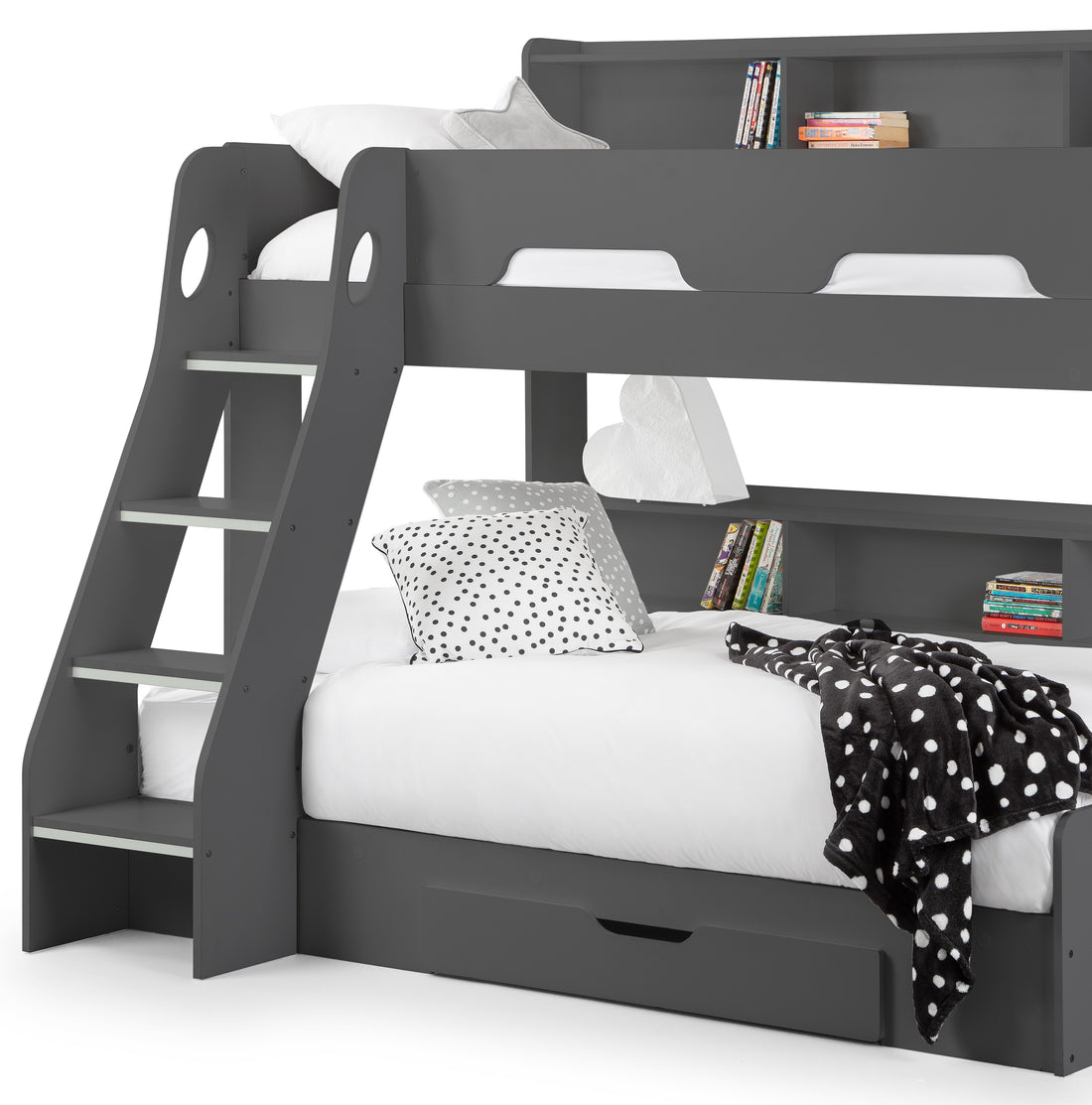 Orion Triple Sleeper - Anthracite ORI502 - Havenheim Furniture