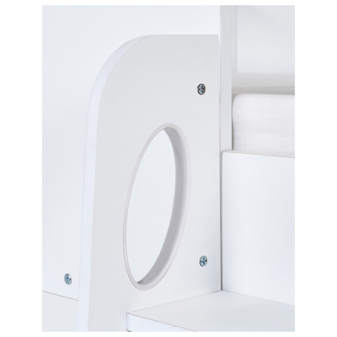 Orpheus Treehouse Midsleeper Cabin Bed Single 90cm - All White ORP001