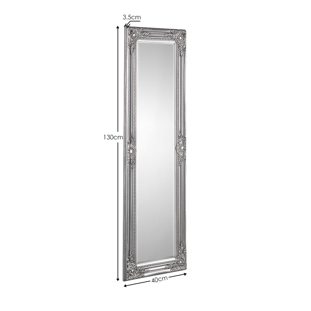 PALAIS PEWTER DRESS MIRROR MIR028 - Havenheim Furniture