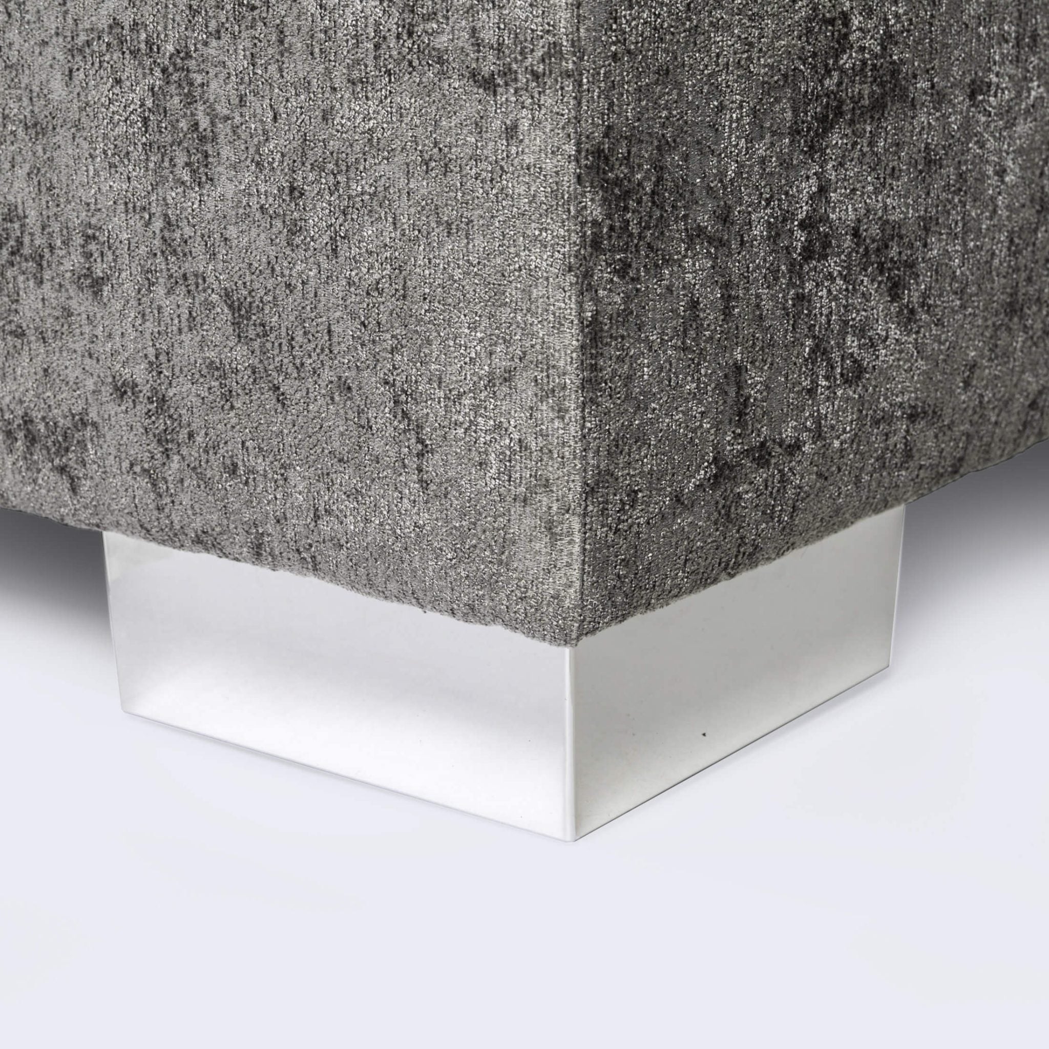 Repton U Shaped Fabric Sofa Grey REPTGRE - Havenheim Furniture