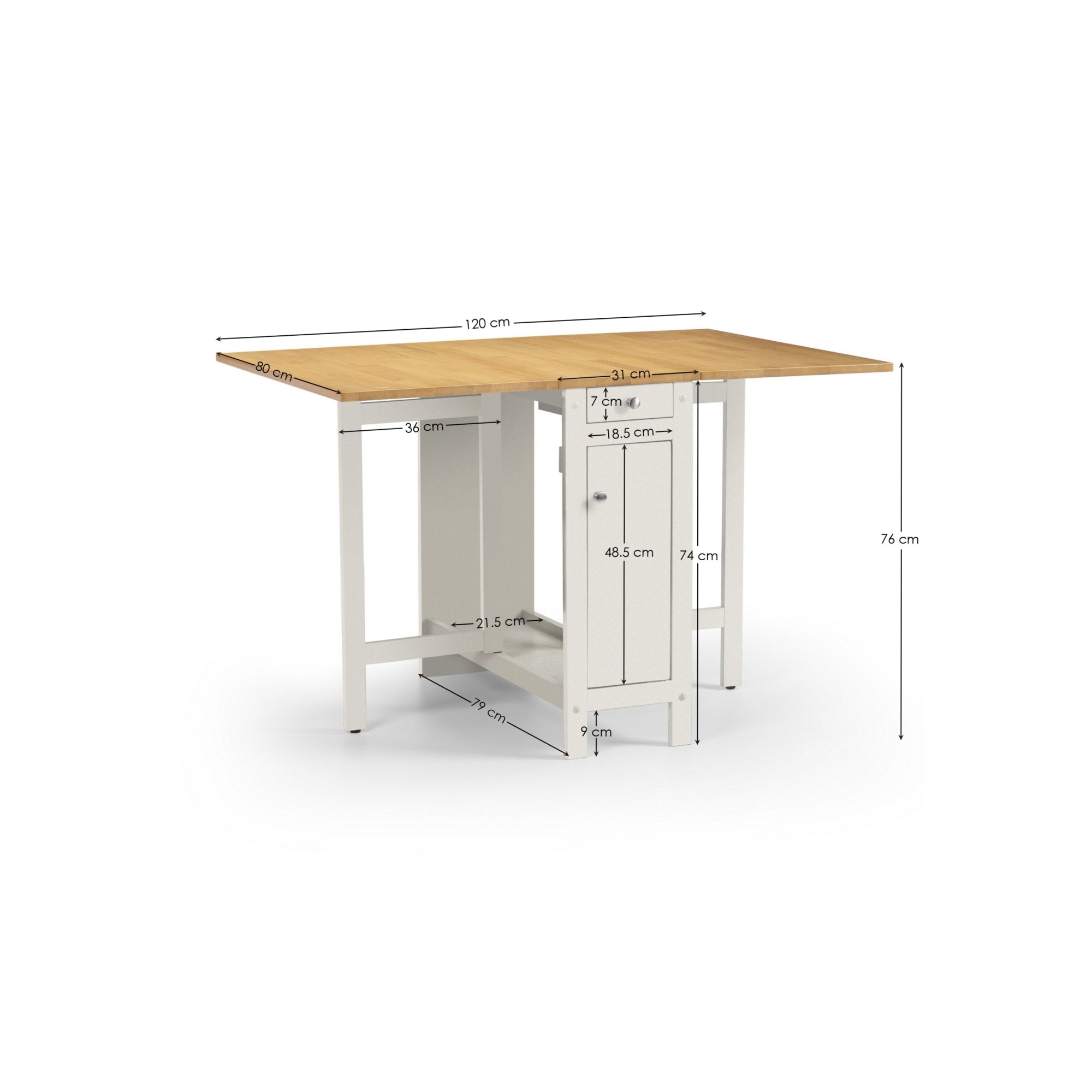 Savoy Dining Set - White/Natural SAV102 - Havenheim Furniture