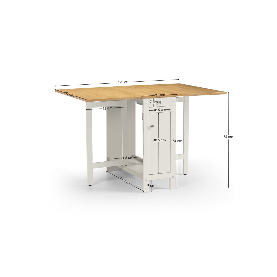 Savoy Dining Set - White/Natural SAV102 - Havenheim Furniture