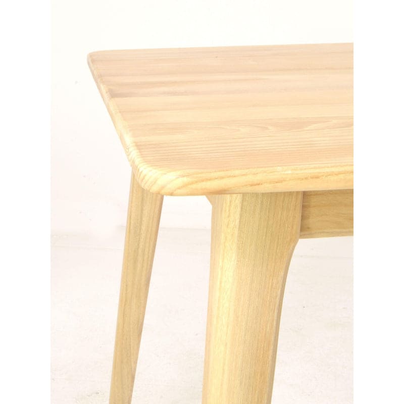 Ancient Mariner Shoreditch 1.6m dining table in Sungkai wood, close-up view