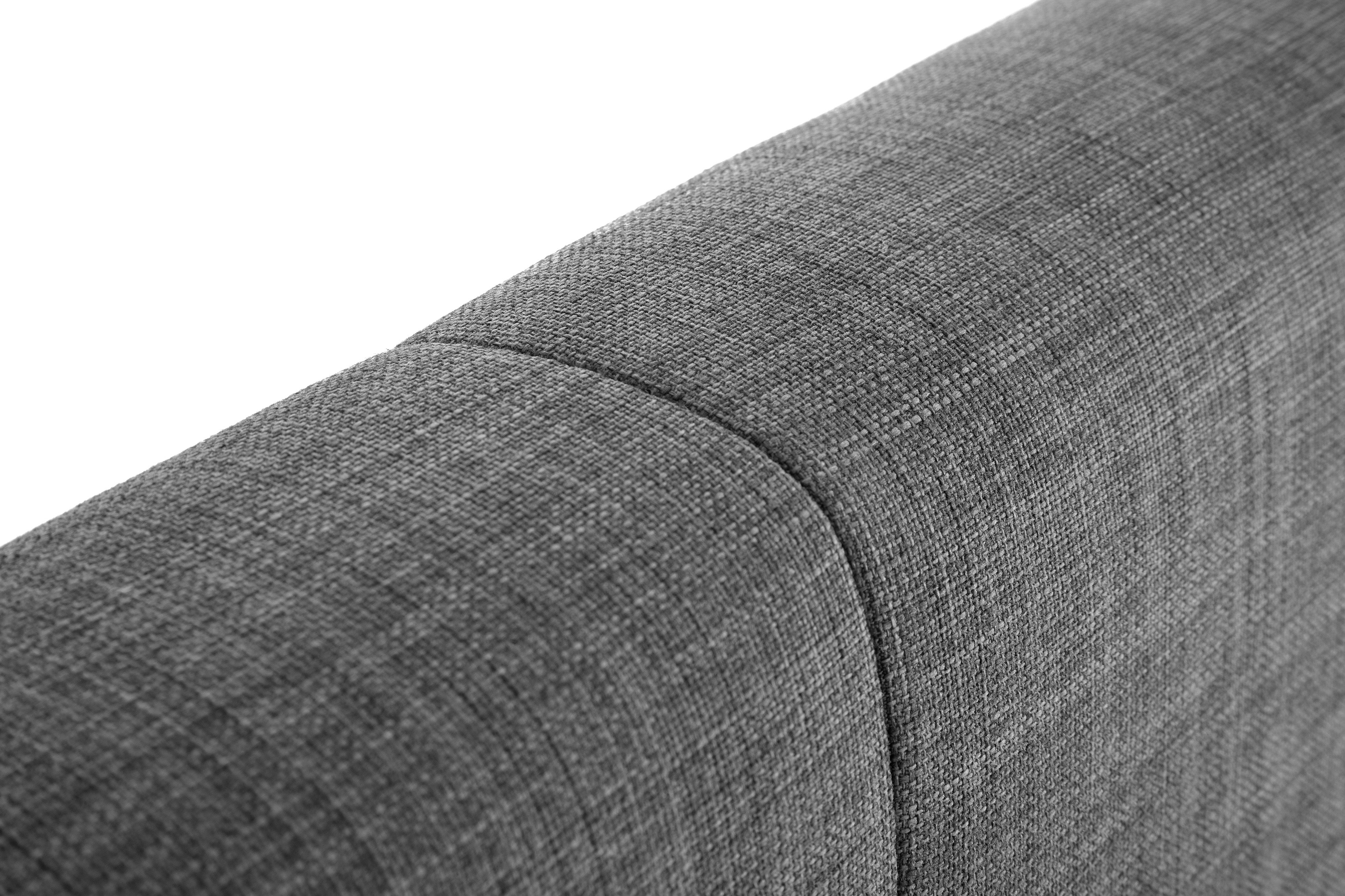 Sorrento Lift-Up Storage Bed 150cm King Slate Grey SOR202 - Havenheim Furniture