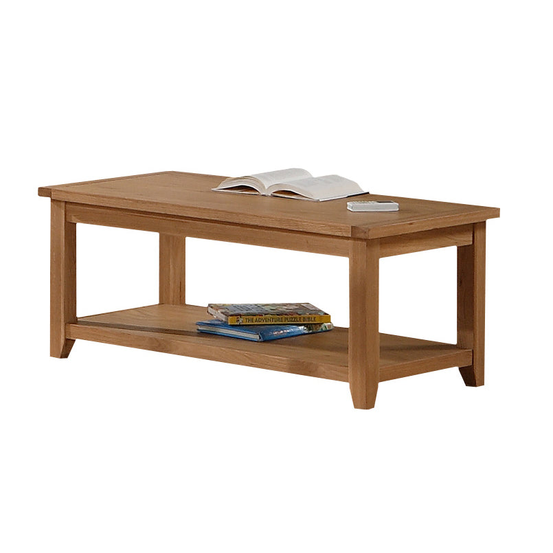 Stirling Coffee Table Solid Oak & Oak Veneer STIRCOFF - Havenheim Furniture