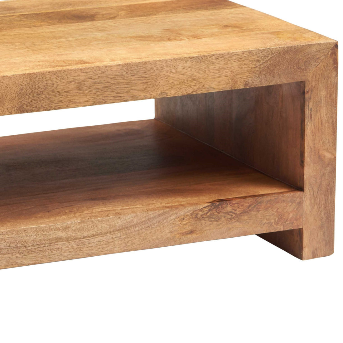 Toko Light Solid Mango Wood Large Coffee Table LM13 - Havenheim Furniture