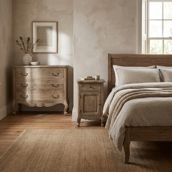 Vintage 3 Drawer Chest of Drawers Mahogany VIN173