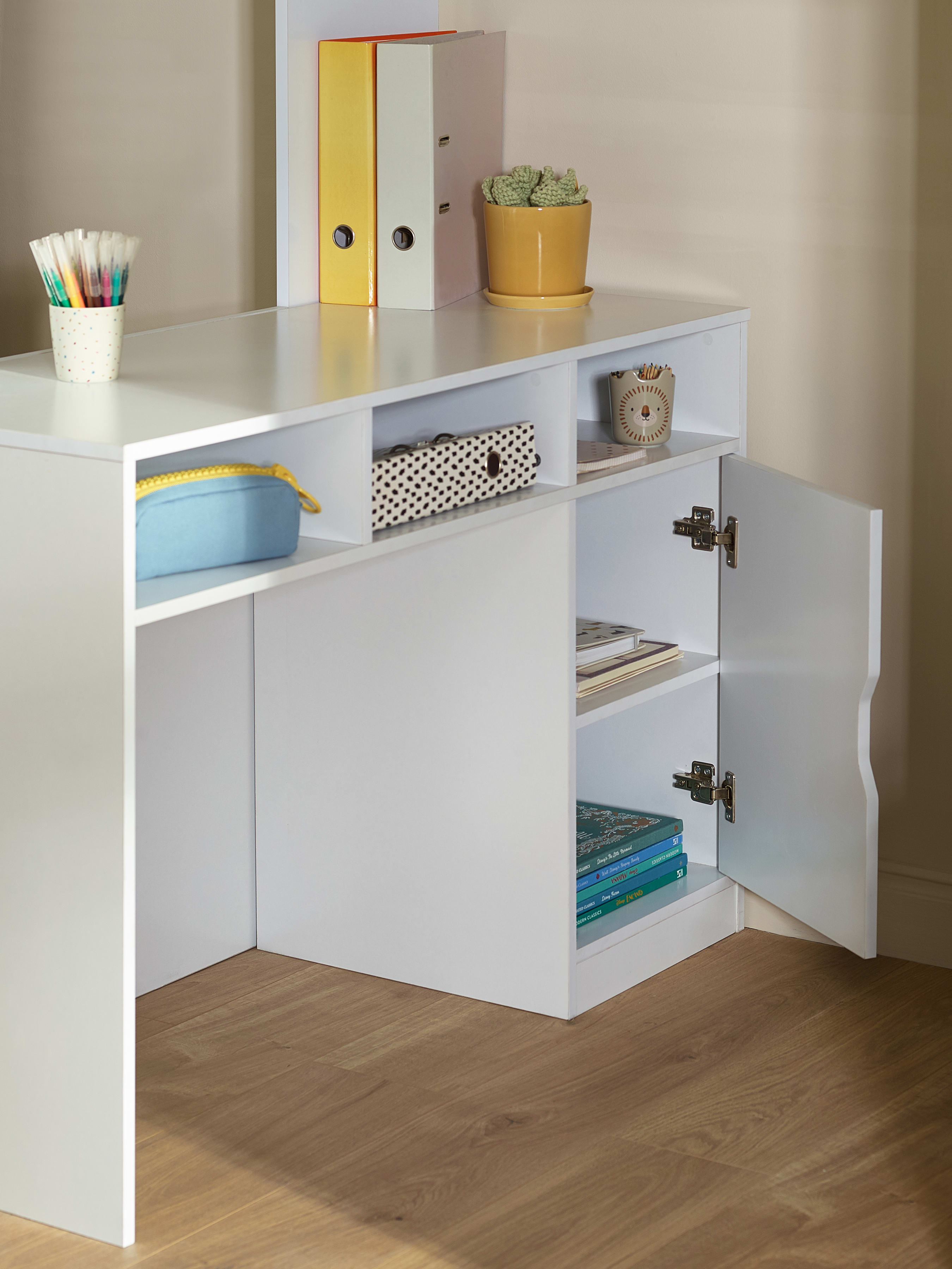 Vision High Sleeper Single 90cm White VIS101