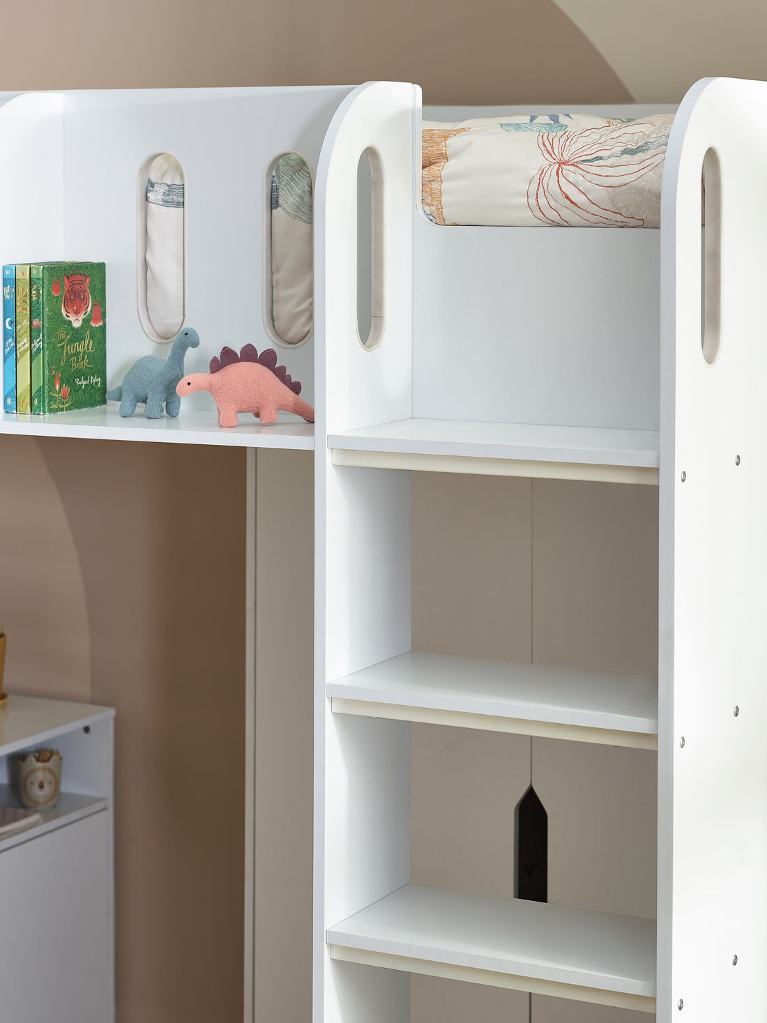 Vision High Sleeper Single 90cm White VIS101