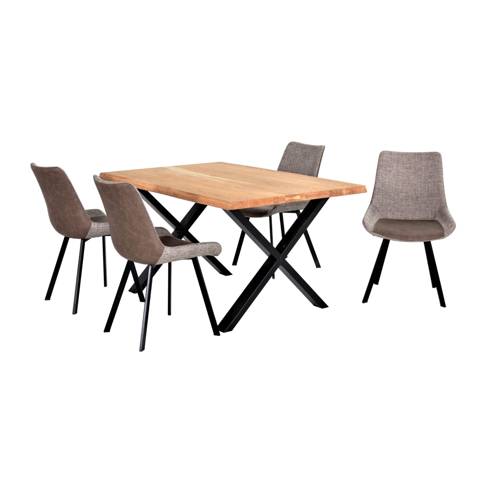 Yale Small 1400 Solid Oak Dining Table Natural Oil YALESMANAT - Havenheim Furniture